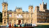 Downton Abbey LEGO vs. real castle.