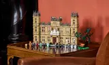 Downton Abbey LEGO display model.