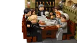 Downton Abbey LEGO servants' hall.