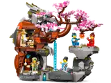 Interior view of LEGO Ninjago 71819 set.