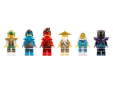 LEGO Ninjago 71819 minifigure lineup.
