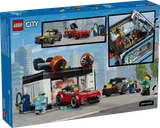 Back of LEGO car wash box.
