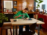 Building the Droideka model.