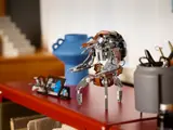 Droideka on display shelf.