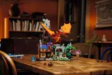 D&D set as table centerpiece.