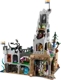 Castle rear, revealing interior.