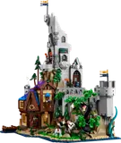 Castle side, tower and inn.