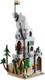 Detailed castle tower.