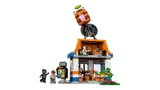 Durrr Burger interior and minifigures.