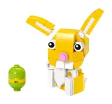 LEGO Easter bunny and egg build.