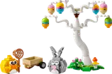 LEGO Easter Bunny & Chick Egg Hunt components.