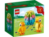 Front view of the LEGO 40527 Easter Chicks box.