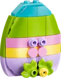 LEGO decorated egg (blue/green).