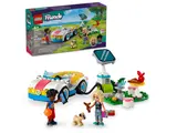 LEGO Friends Electric Car and Charger set with its box.