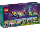 Back of LEGO Friends Electric Car and Charger box.