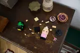 BrickHeadz figures in deconstruction