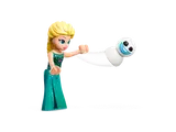 Elsa using magic on Snowgie.