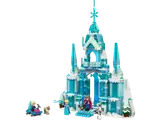 Elsa's Ice Palace, full view with characters.