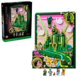 Box and assembled LEGO Emerald City set.