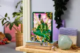 LEGO Emerald City set as home decor.