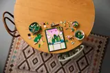 LEGO Emerald City build in progress.