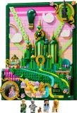Full LEGO Emerald City display with minifigures.