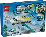 Back of LEGO Air Ambulance box.