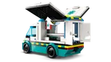 Ambulance interior revealed.