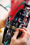 Adjusting internal mechanism.