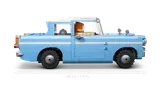 Anglia side view, length indicated.