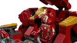 Tony Stark inside Hulkbuster cockpit.