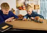 Kids playing with completed set.