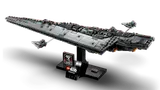 Angled view of LEGO Executor Super Star Destroyer showing greebling.