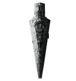 Overhead view of Executor Super Star Destroyer's wedge shape.