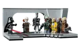 Vader and bounty hunters display