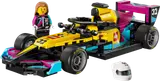 LEGO F1 ACADEMY™ race car and driver.