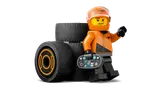 Driver with pit gear.