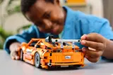 Adjusting LEGO Technic Supra spoiler.