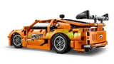 Rear view of LEGO Technic Supra.