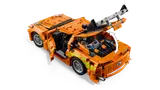 LEGO Technic Supra with open trunk.