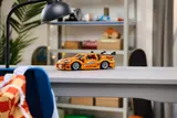 LEGO Technic Supra on display.