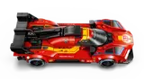 Overhead view of LEGO Ferrari 499P.