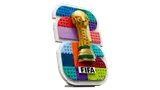 Angled view of LEGO FIFA 2026 emblem.