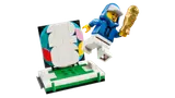 Minifigure with tiny golden trophy
