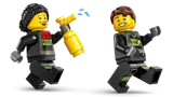 Two detailed firefighter minifigures.