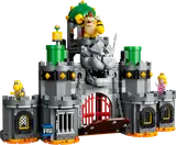 Bowser on the castle's green dome.