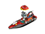 Boat with removable cabin section.
