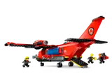 Plane rear with open ramp.
