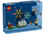 Back of LEGO 40689 box showing spinning feature.