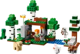 LEGO Minecraft First Night Adventure set with Alex and creatures.